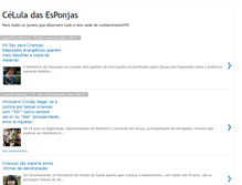 Tablet Screenshot of celuladasesponjas.blogspot.com