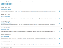 Tablet Screenshot of lizziesplace2.blogspot.com
