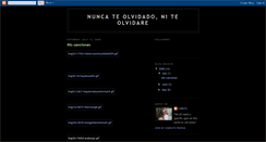 Desktop Screenshot of nuncateolvidado.blogspot.com