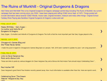 Tablet Screenshot of originaldungeons-and-dragons.blogspot.com