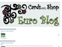 Tablet Screenshot of cards-etc-euroblog.blogspot.com