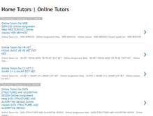 Tablet Screenshot of home-tutors.blogspot.com