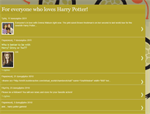 Tablet Screenshot of forharrypotterans.blogspot.com