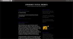 Desktop Screenshot of entropyfiller.blogspot.com