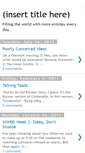 Mobile Screenshot of entropyfiller.blogspot.com