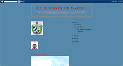 Desktop Screenshot of historiademariel.blogspot.com