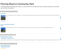 Tablet Screenshot of flemingreservecommunityplayspace.blogspot.com