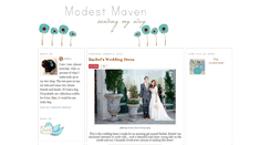 Desktop Screenshot of modestmaven.blogspot.com