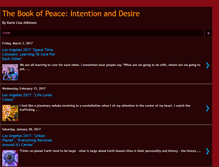 Tablet Screenshot of bookofpeace-intentionanddesire.blogspot.com