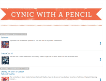 Tablet Screenshot of cynicwithapencil.blogspot.com