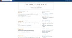 Desktop Screenshot of downtownsound.blogspot.com