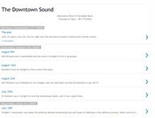 Tablet Screenshot of downtownsound.blogspot.com