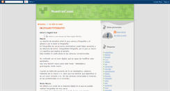Desktop Screenshot of nosas-cosas.blogspot.com