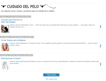 Tablet Screenshot of cuidadodepele.blogspot.com