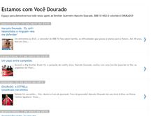 Tablet Screenshot of estamoscomvocedourado.blogspot.com