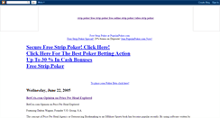 Desktop Screenshot of freestripoker.blogspot.com