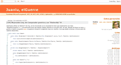 Desktop Screenshot of eljuanlu.blogspot.com