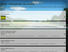 Tablet Screenshot of makevrndavanvillages.blogspot.com
