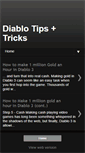 Mobile Screenshot of diablotricks.blogspot.com