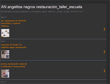 Tablet Screenshot of angelitosnegros-restauradores.blogspot.com