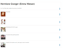 Tablet Screenshot of hermionegrranger.blogspot.com