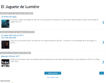 Tablet Screenshot of eljuguetedelumiere.blogspot.com