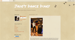 Desktop Screenshot of jadesdancediary.blogspot.com