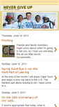 Mobile Screenshot of nevergiveupblogsite.blogspot.com