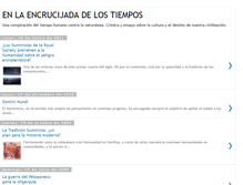 Tablet Screenshot of encrucijadadeltiempo.blogspot.com