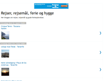 Tablet Screenshot of ferie-hygge.blogspot.com