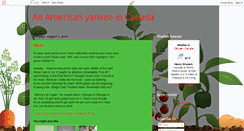 Desktop Screenshot of anamericanyankeeincanada.blogspot.com