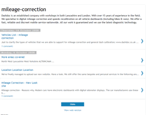 Tablet Screenshot of mileage-correction.blogspot.com