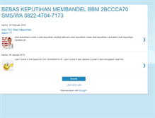 Tablet Screenshot of crystalxuntukbunda.blogspot.com
