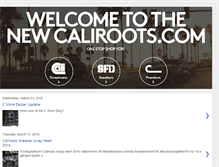 Tablet Screenshot of caliroots.blogspot.com