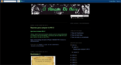 Desktop Screenshot of elrincondesam.blogspot.com