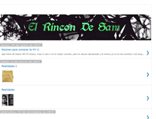 Tablet Screenshot of elrincondesam.blogspot.com