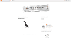 Desktop Screenshot of geoffsdoodles.blogspot.com