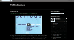 Desktop Screenshot of flatsideways.blogspot.com