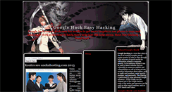 Desktop Screenshot of g0oglehack.blogspot.com