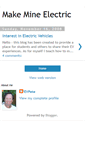 Mobile Screenshot of makemineelectric.blogspot.com