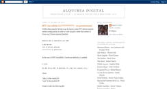 Desktop Screenshot of digitalquimia.blogspot.com