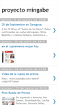 Mobile Screenshot of mingabe.blogspot.com