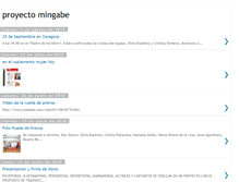 Tablet Screenshot of mingabe.blogspot.com