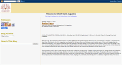 Desktop Screenshot of iskconsaintaugustine.blogspot.com