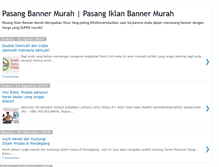 Tablet Screenshot of pasangbannermurah.blogspot.com