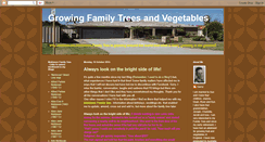 Desktop Screenshot of garry-growingfamilytreesandvegetables.blogspot.com
