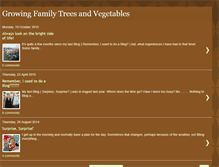 Tablet Screenshot of garry-growingfamilytreesandvegetables.blogspot.com