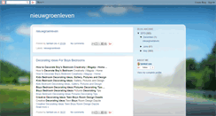 Desktop Screenshot of nieuwgroenleven.blogspot.com