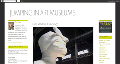 Desktop Screenshot of jumpinginartmuseums.blogspot.com