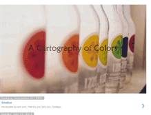 Tablet Screenshot of acartographyofcolors.blogspot.com